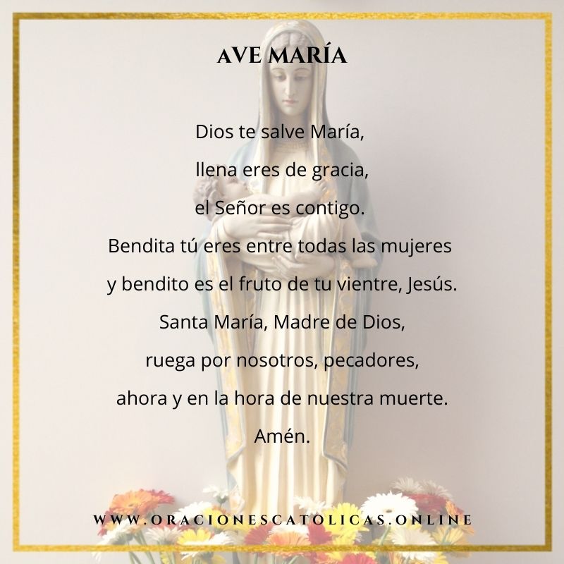 avemaria en www.oracionescatolicas.online