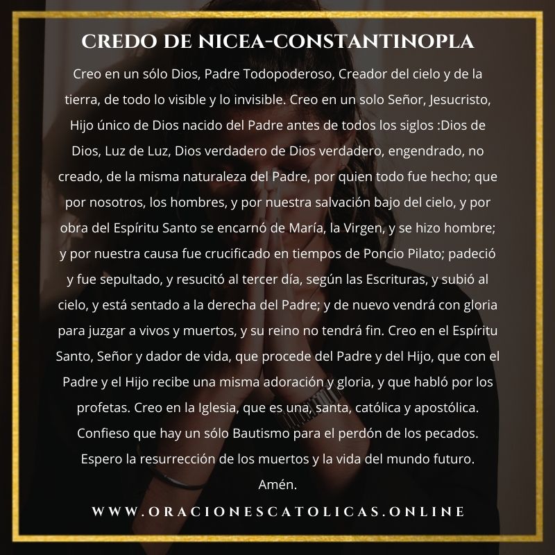 credo de nicea-constantinopla