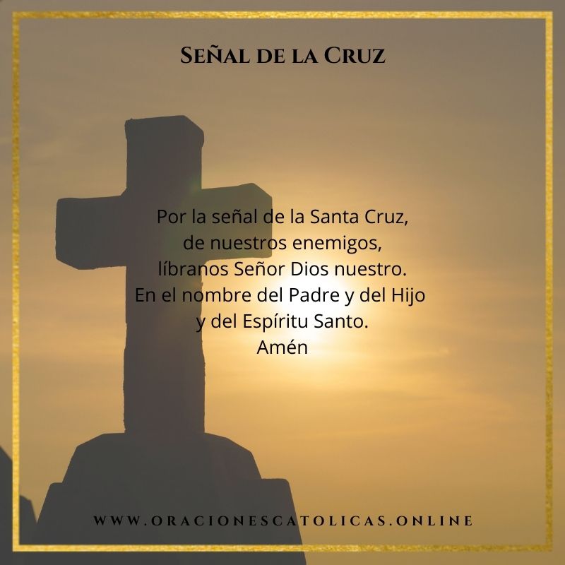 señal de la cruz